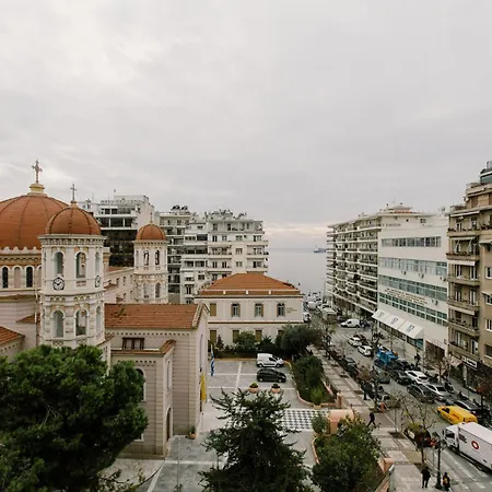 Historic Sea View Apartment, Downtown شقة سالونيك